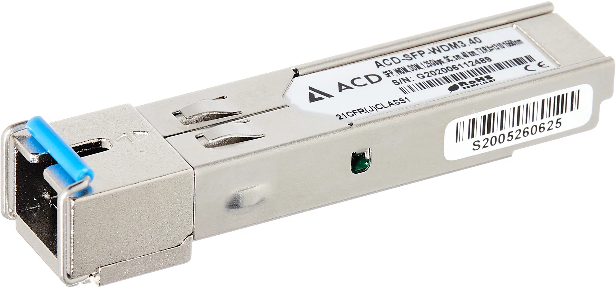 

Трансивер ACD SFP-WDM3.40, Серый, SFP-WDM3.40