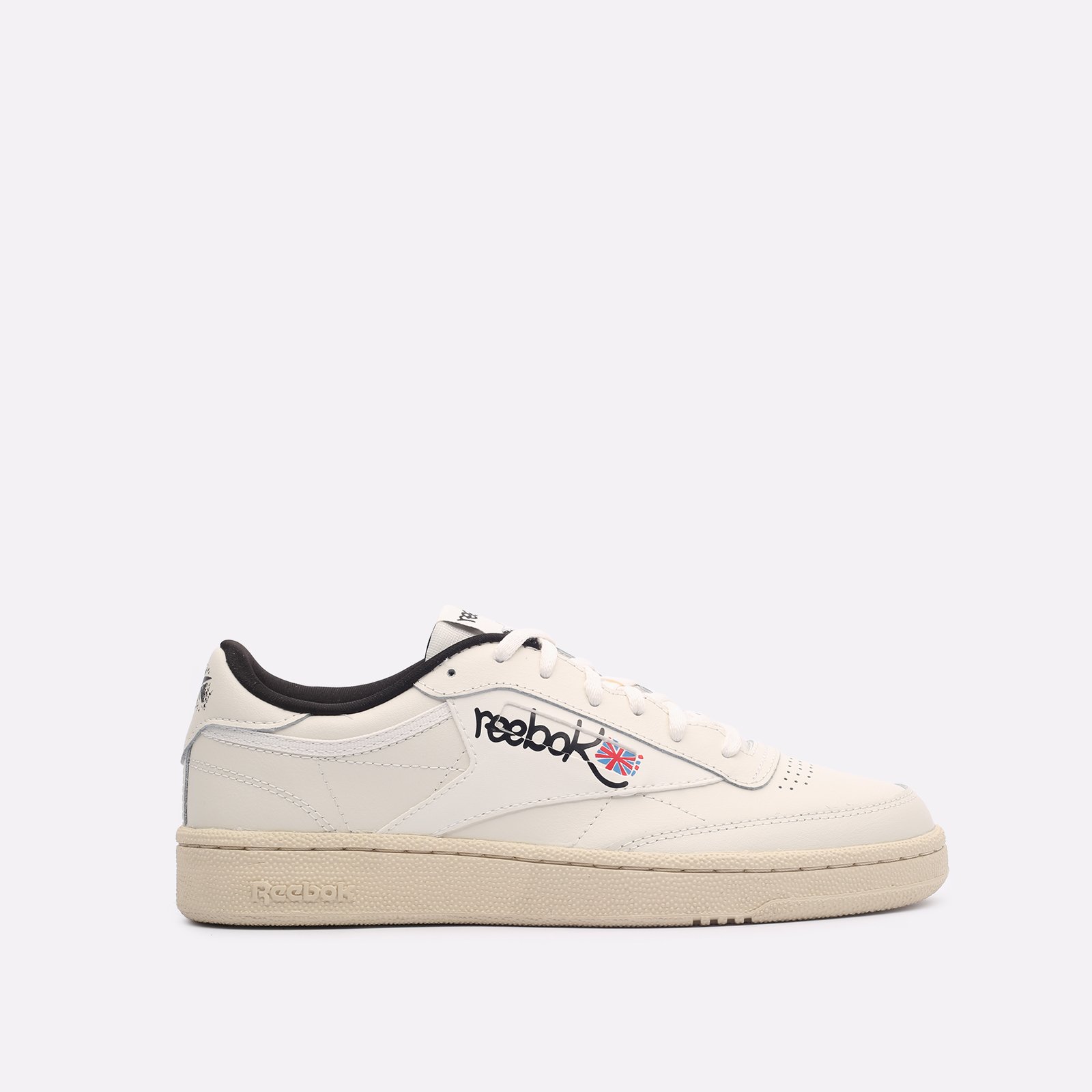 

Кеды мужские Reebok Club C 85 бежевые 10.5 US, Бежевый, Club C 85