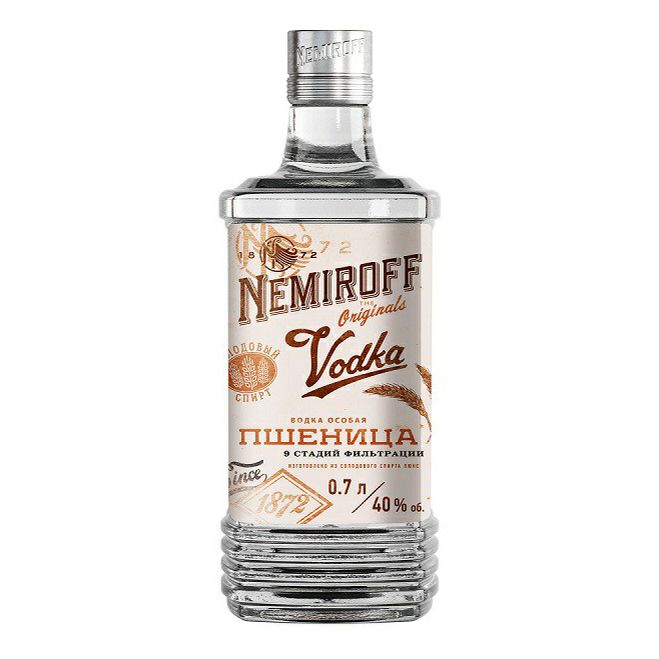 

Водка Nemiroff Пшеница особая 40% 0,7 л