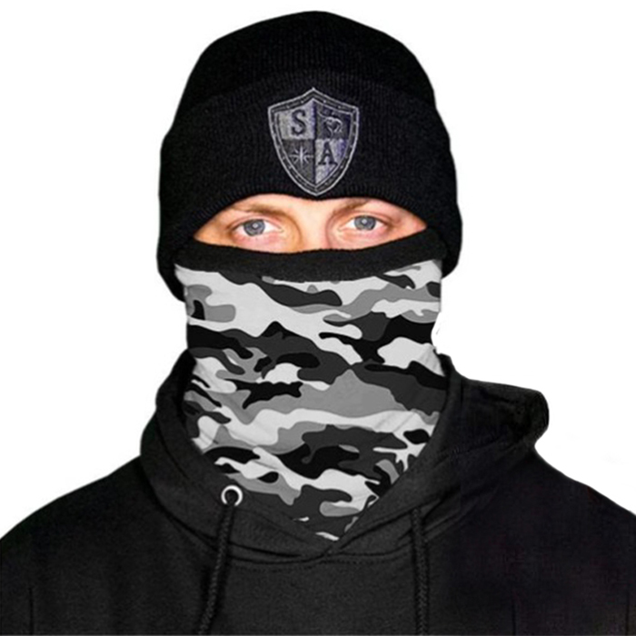 фото Бафф флисовый зимний с утеплителем sa co. snow military camo fleece lined face shield