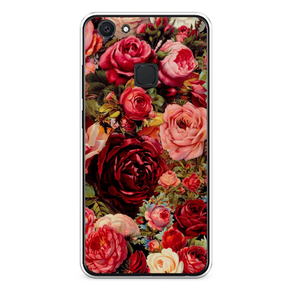 

Чехол Awog на Vivo V7 "Розы винтажные", 260450-8