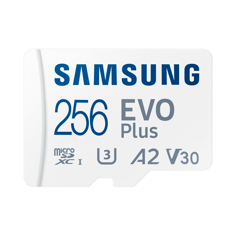 Карта памяти Samsung Micro SDXC 256Гб Evo Plus (MB-MC256KA/RU)