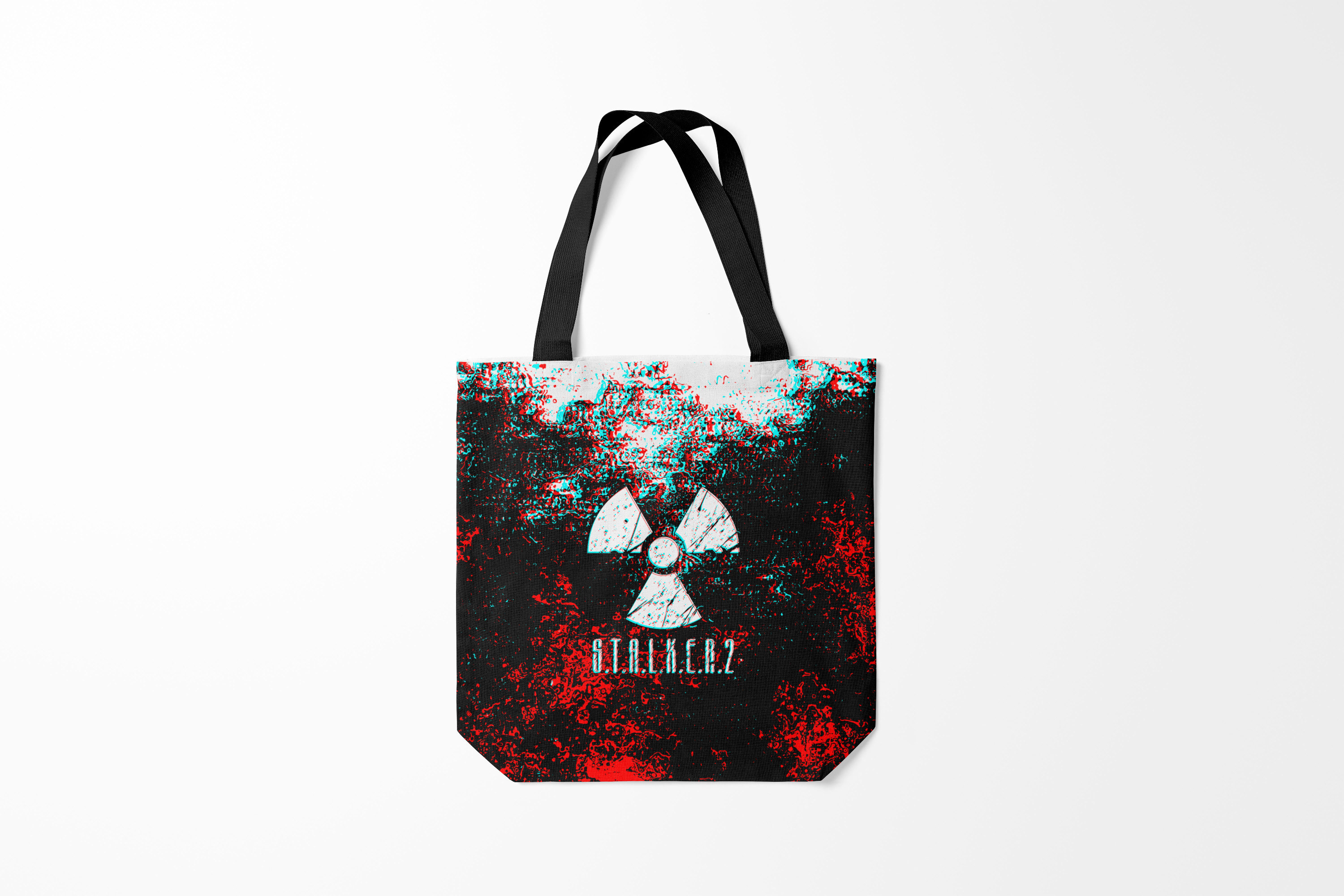 

Сумка шoппер унисекс Burnettie Stalker S.T.A.L.K.E.R. 2 GLITCH, разноцветный, Stalker S.T.A.L.K.E.R. 2 GLITCH