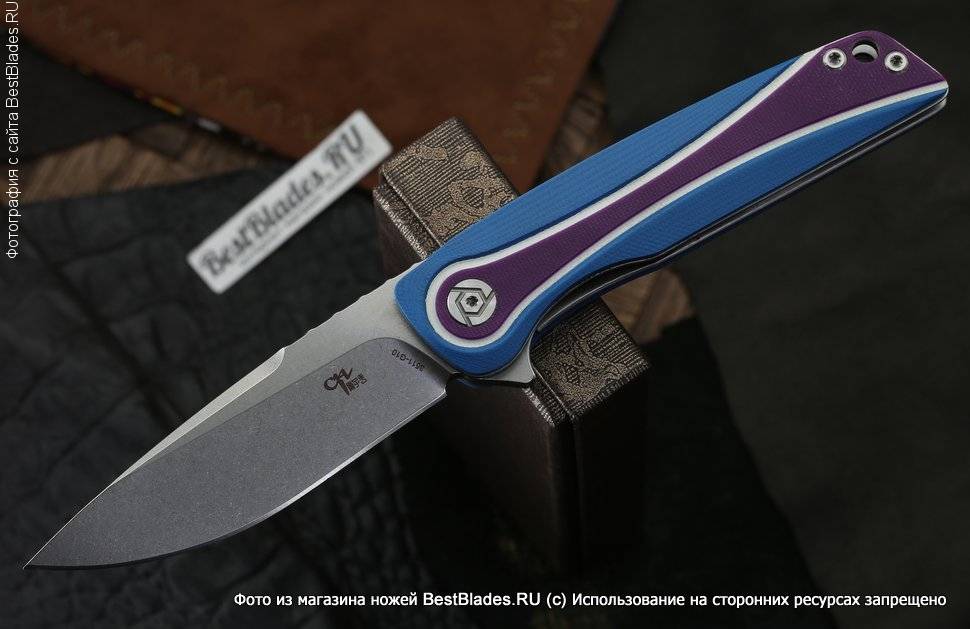 

Складной нож CH Knives 3511-G10-PLBL, 3511