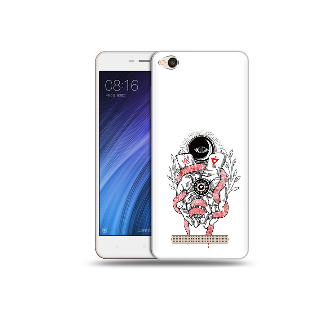

Чехол MyPads Tocco для Xiaomi Redmi 4A абстрация связанные руки (PT46130.318.213), Прозрачный, Tocco