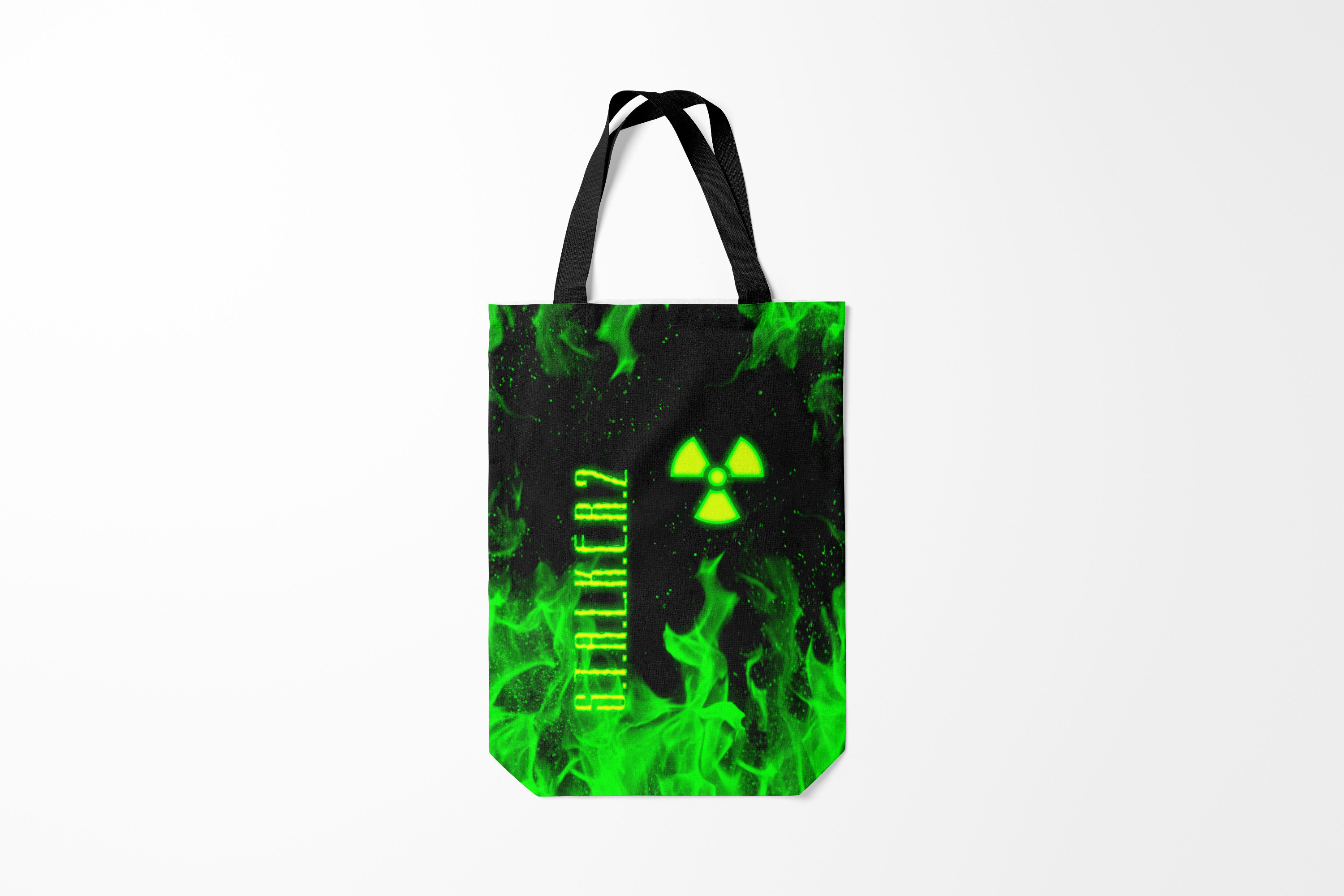 

Сумка шoппер унисекс Burnettie Stalker S.T.A.L.K.E.R. 2, черный; красный, Stalker S.T.A.L.K.E.R. 2