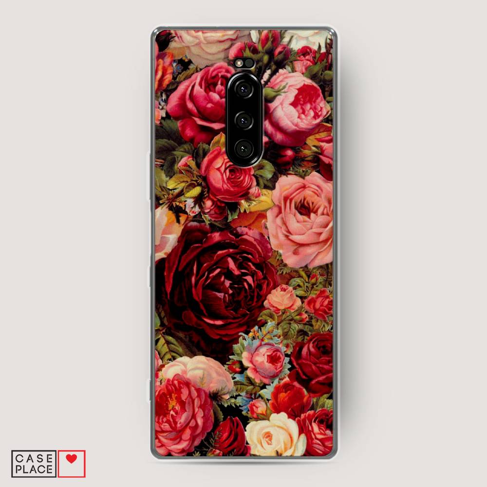 

Чехол Awog на Sony Xperia 1/XZ4 "Розы винтажные", 54250-8