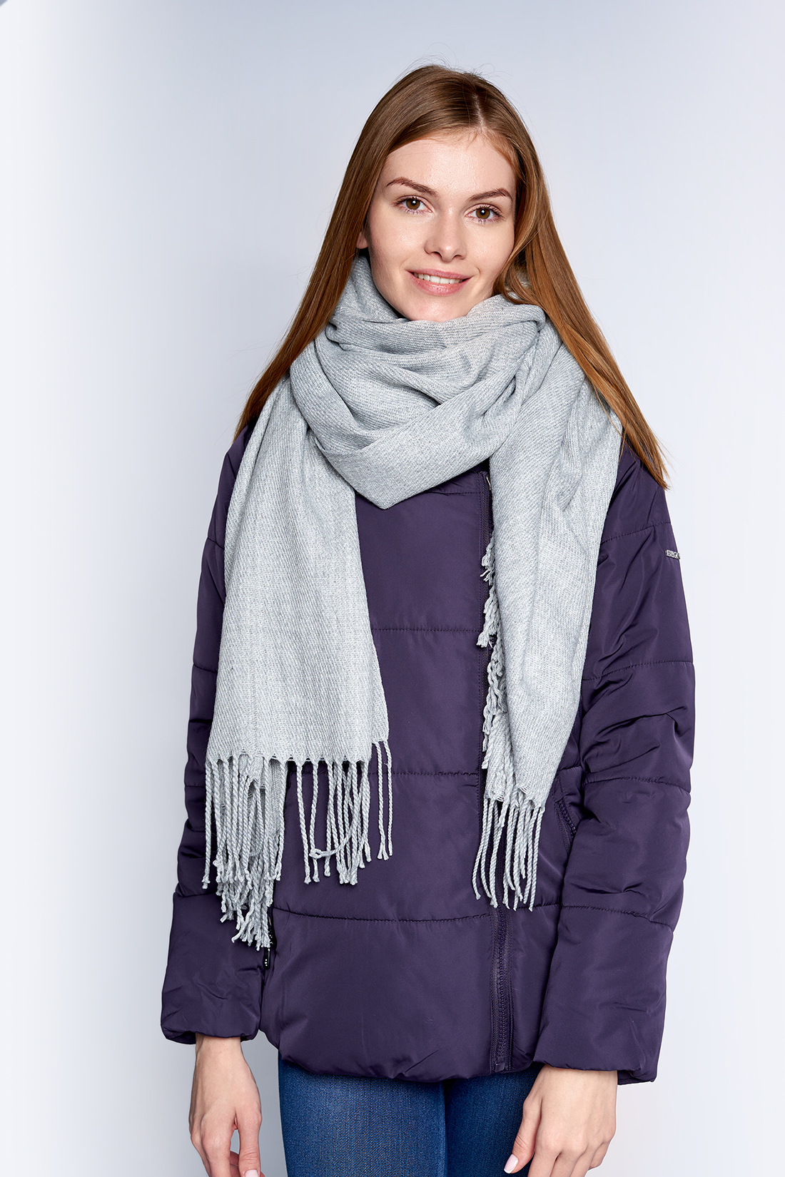 

Палантин женский Baon B359520 grey; 80х180 см, B359520