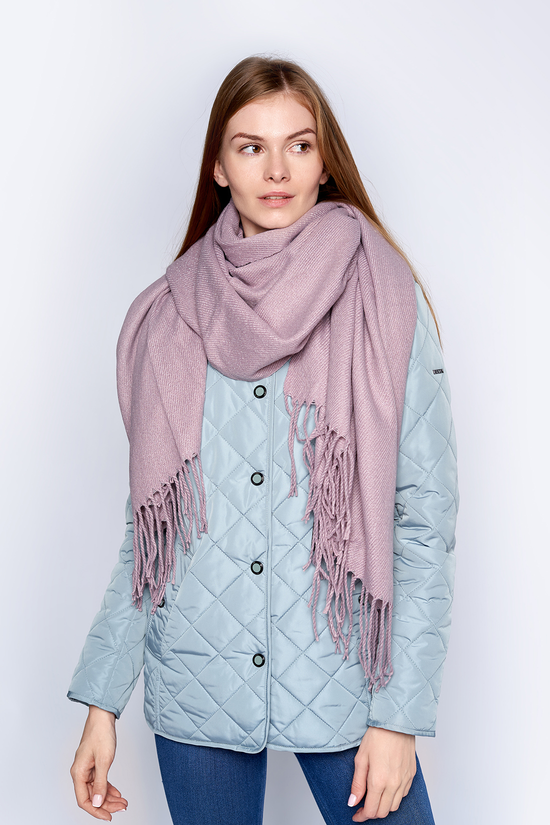 

Палантин женский Baon B359520 deep old rose, 80х180 см, B359520