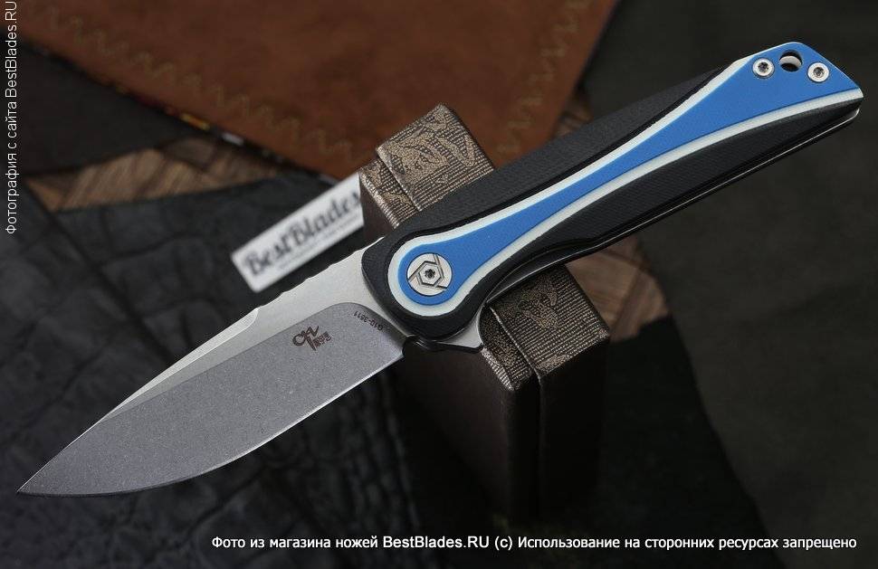 

Складной нож CH Knives 3511-G10-BLBK