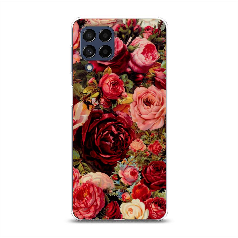 

Чехол Awog на Samsung Galaxy M53 / Самсунг M53 "Розы винтажные", 2105850-8
