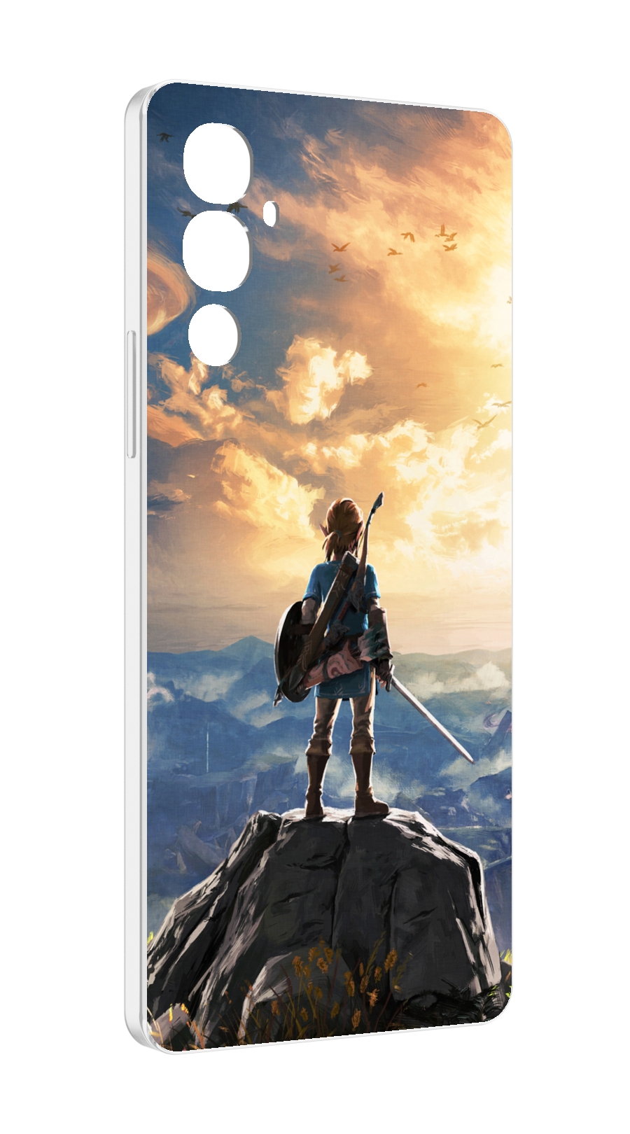 

Чехол MyPads The Legend of Zelda для Tecno Pova 4, Прозрачный, Tocco