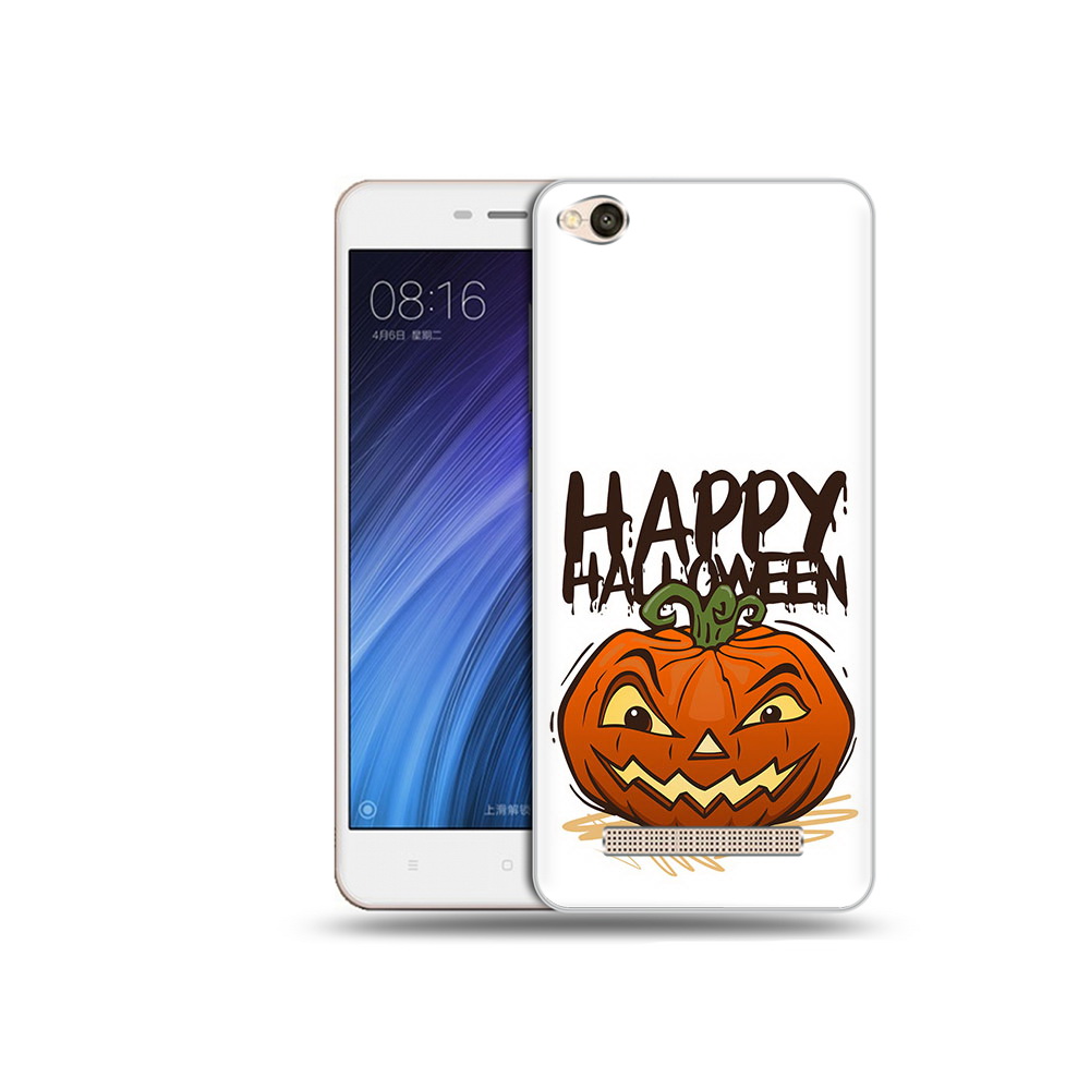 

Чехол MyPads Tocco для Xiaomi Redmi 4A Хэллоуин счастливый (PT46130.318.195), Прозрачный, Tocco