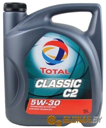 

Моторное масло Total синтетическое CLASSIC 9 C2 5W30 ACEA C2 5л