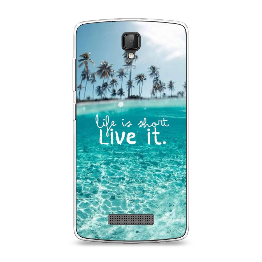 

Чехол Awog на ZTE Blade L5 (L5 Plus) / ЗТЕ Блэйд L5 (L5 Plus) "Live it", 130350-7