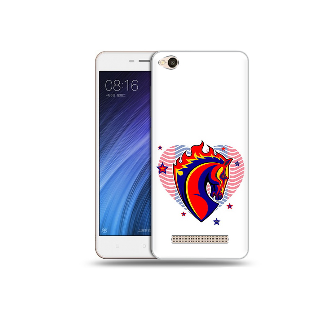 

Чехол MyPads Tocco для Xiaomi Redmi 4A ФК ЦСЛ Лошадь (PT46130.318.180), Прозрачный, Tocco