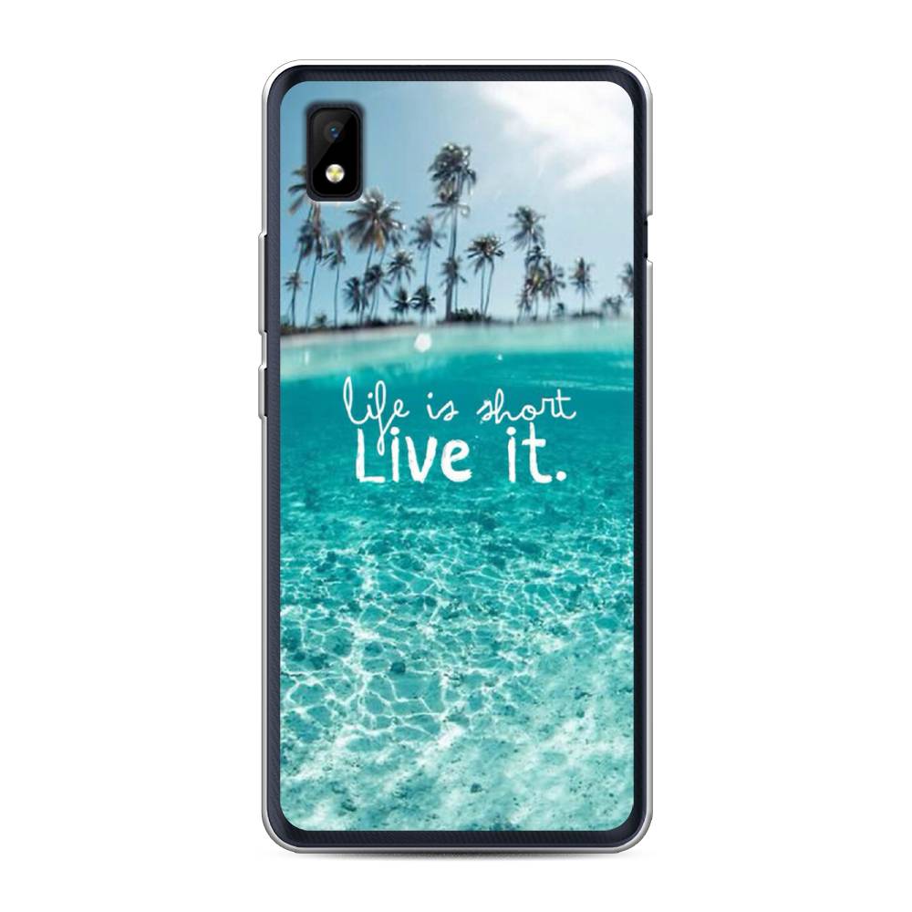 

Чехол Awog на ZTE Blade L210 / ЗТЕ Блэйд L210 "Live it", Разноцветный, 134150-7