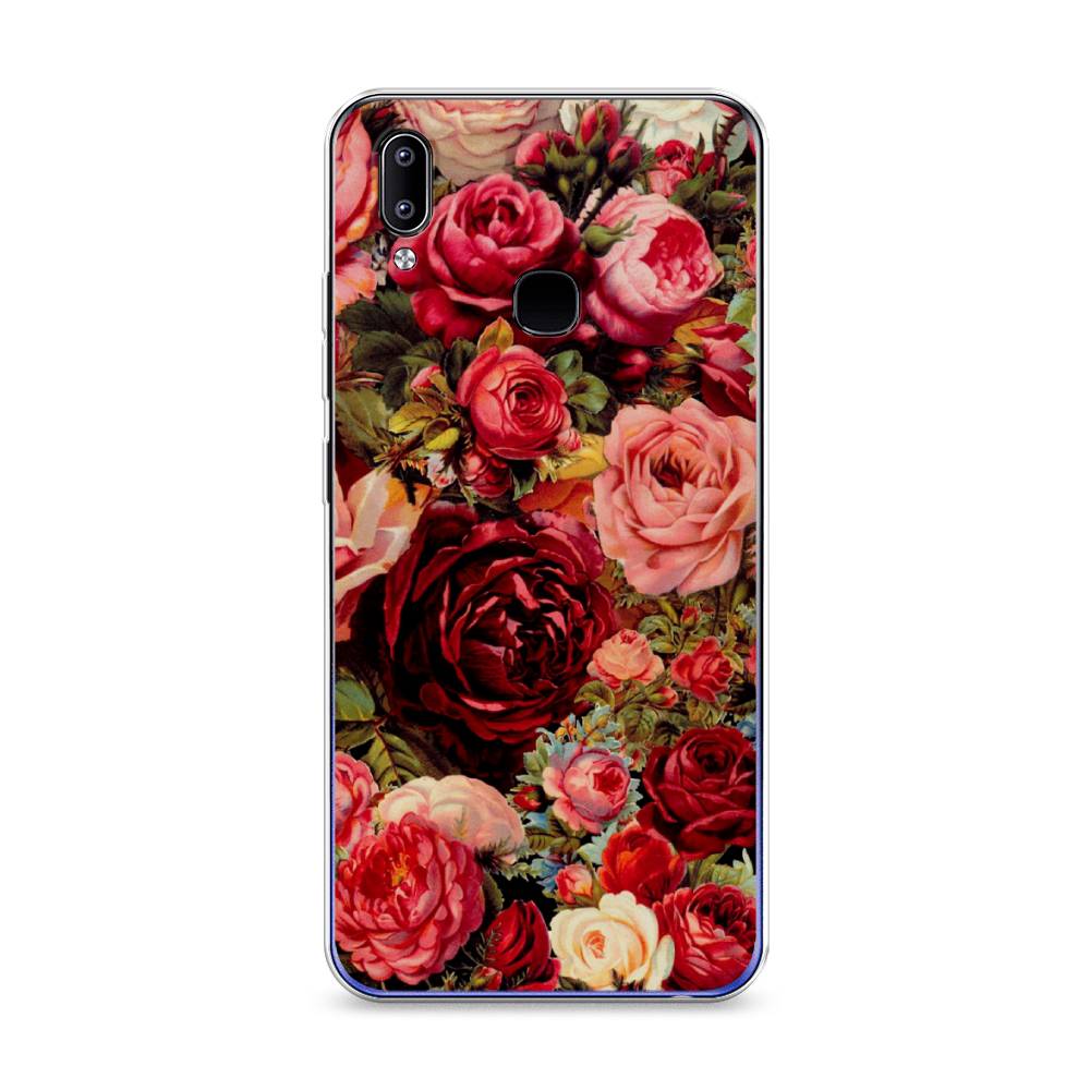 

Чехол Awog на Realme Q3 "Розы винтажные", 256450-8