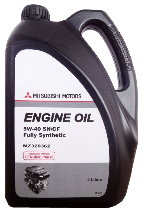 Моторное масло Mitsubishi Engine Oil Fully Synthetic SN/CF 5W40 4л