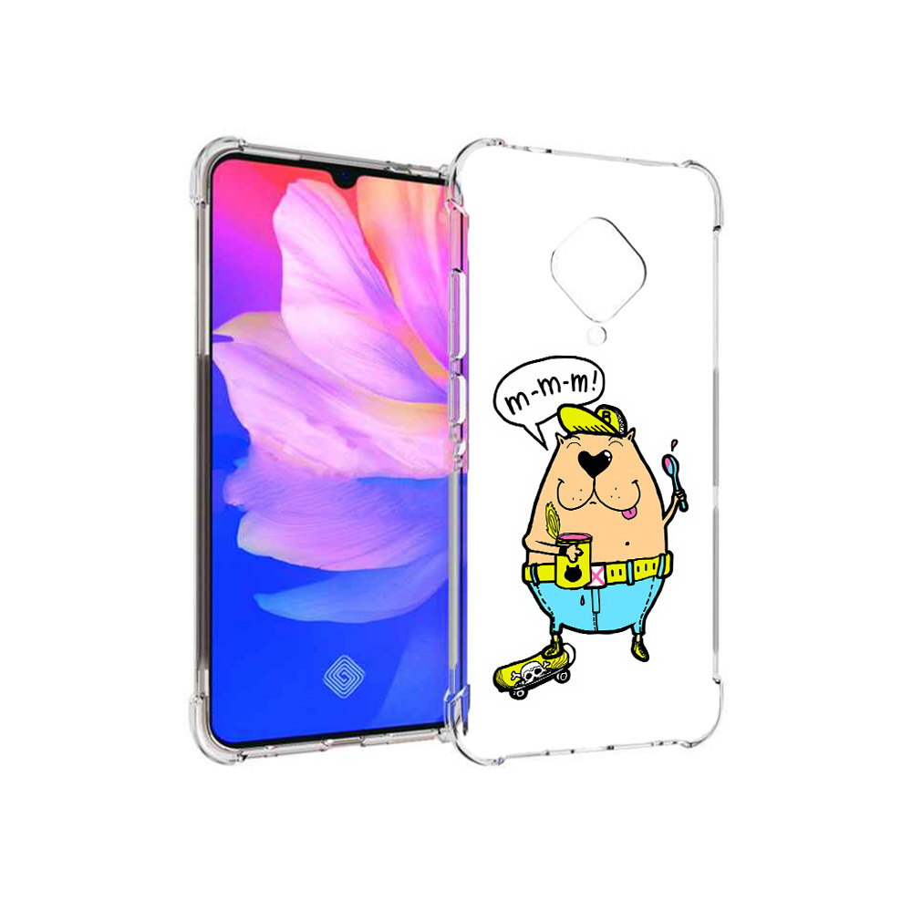 

Чехол MyPads Tocco для Vivo V17 Бобр (PT147343.378.30), Прозрачный, Tocco