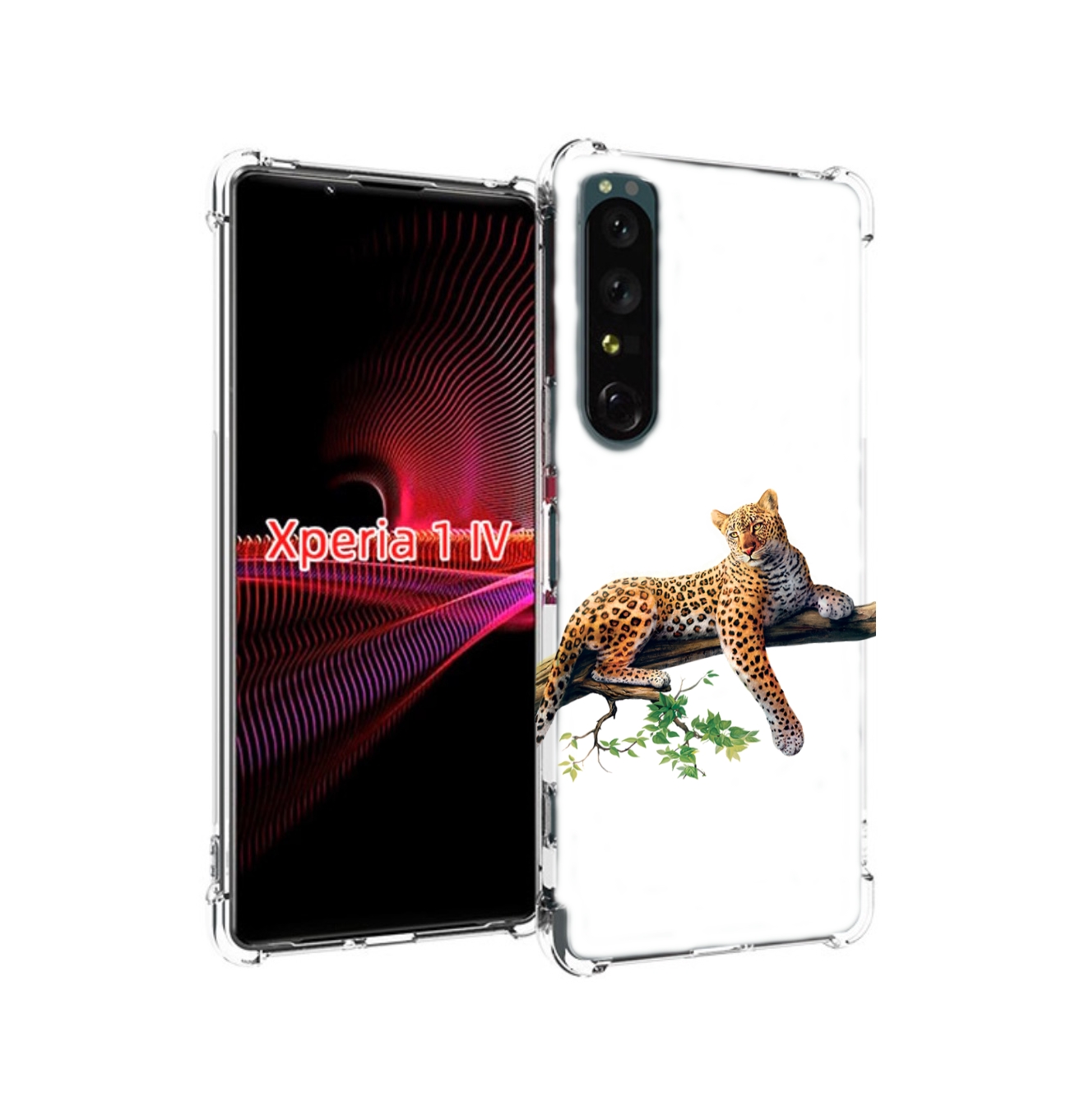 

Чехол накладка MyPads леопард-на-дереве детский для Sony Xperia 1 IV, Прозрачный, Tocco