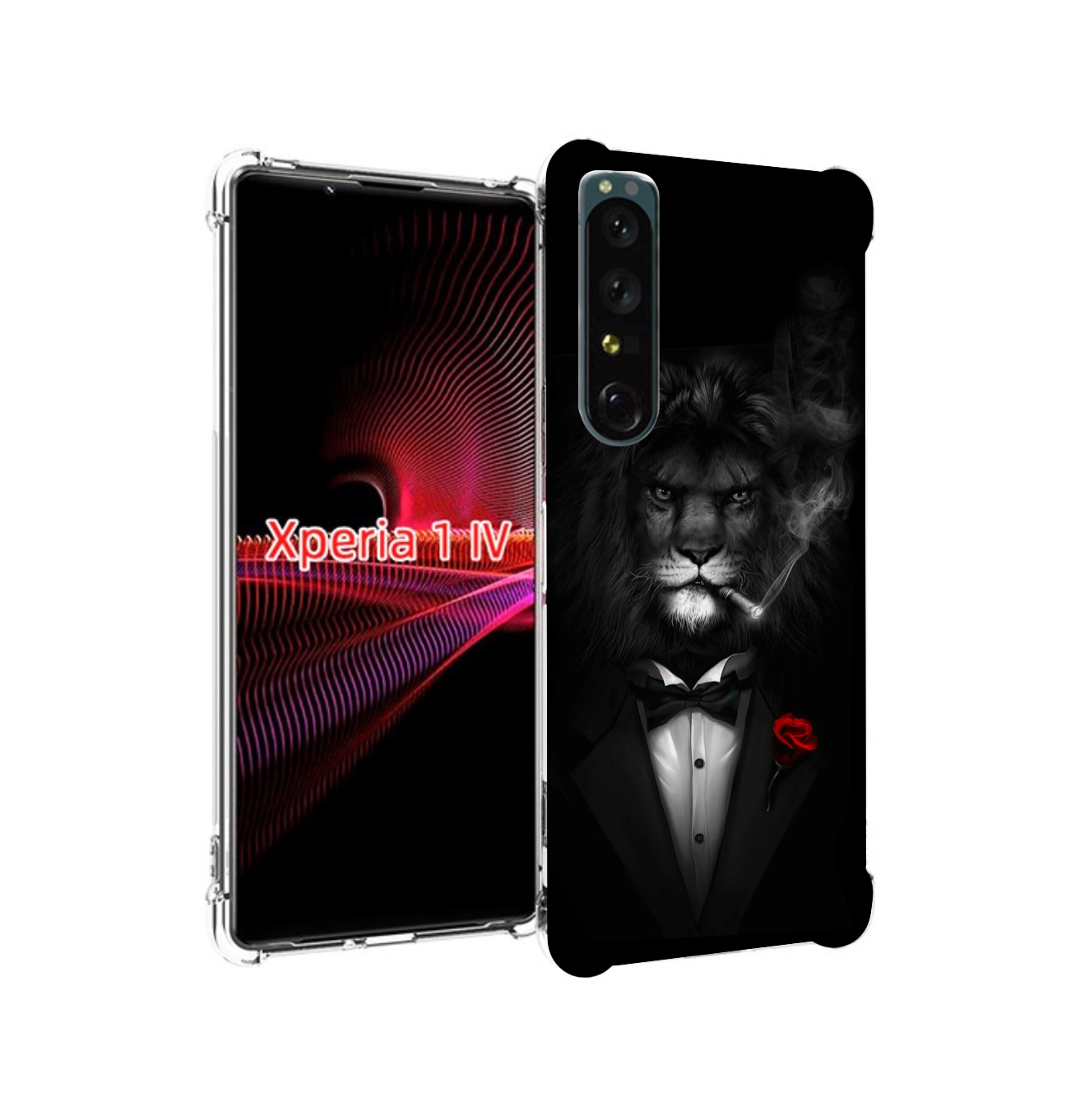 

Чехол накладка MyPads лев-в-темноте-с-сигаретой мужской для Sony X..., Прозрачный, Tocco