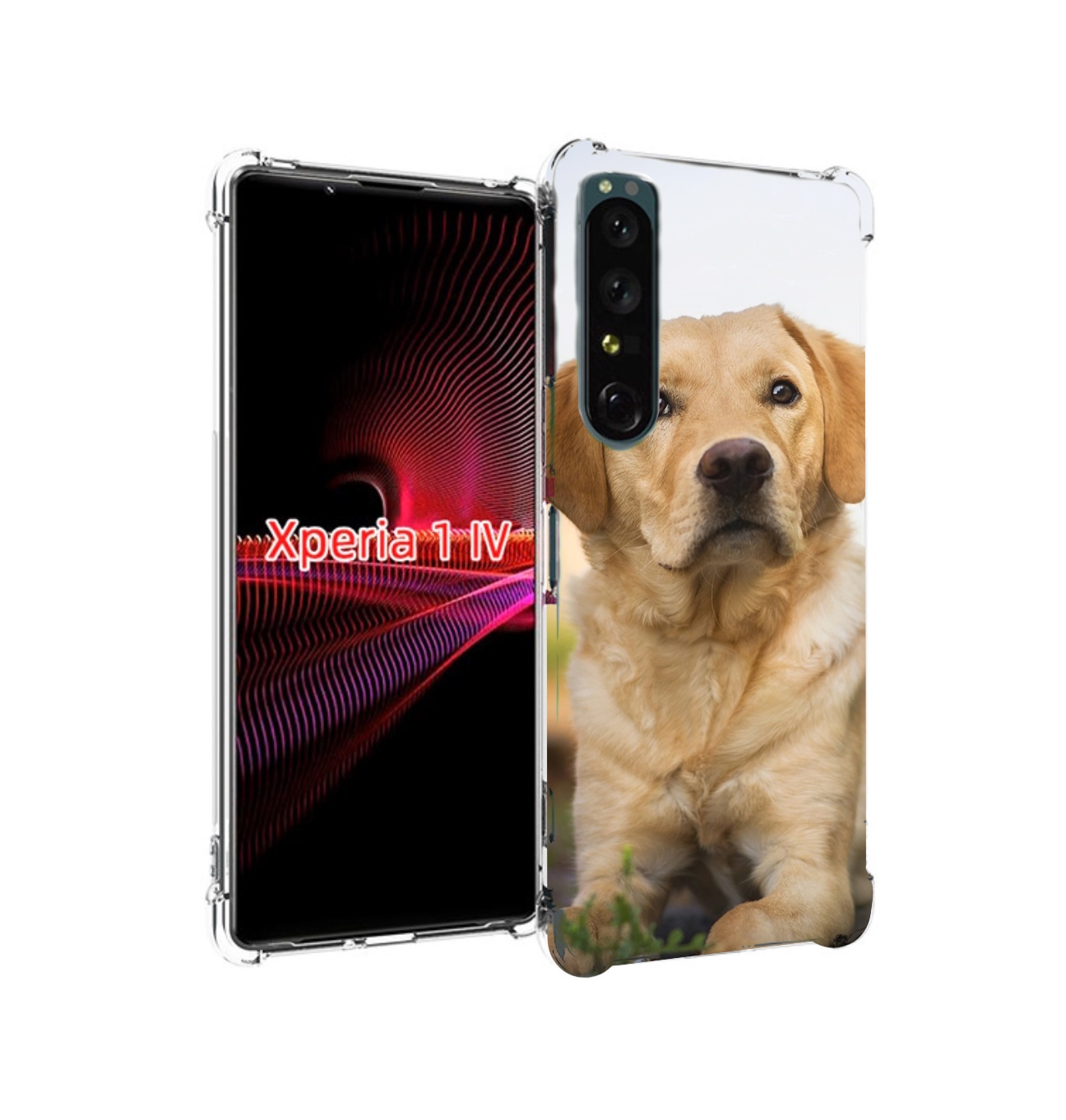 

Чехол накладка MyPads лабрадор ретривер для Sony Xperia 1 IV, Прозрачный, Tocco