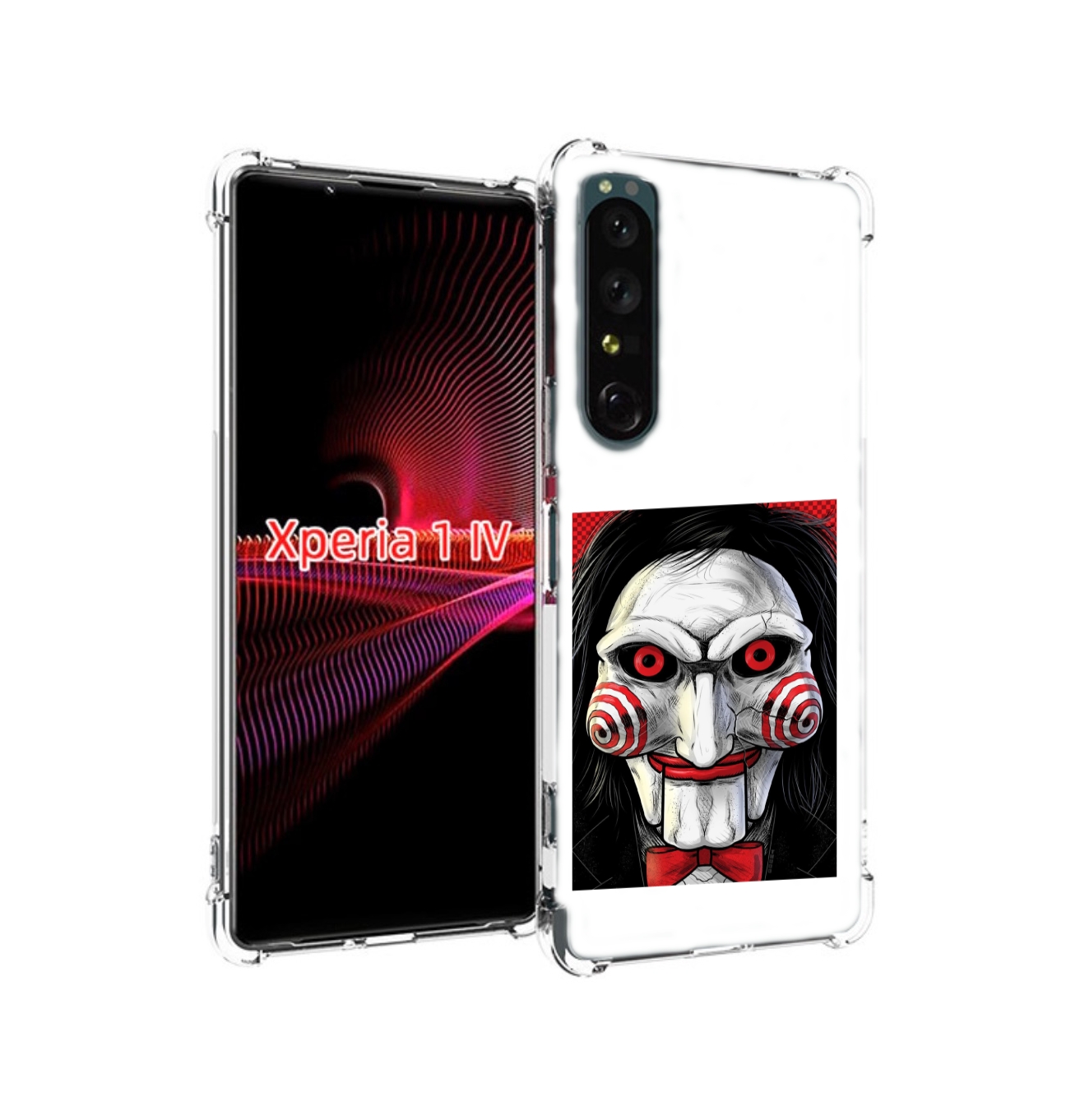 

Чехол накладка MyPads кукла из пилы для Sony Xperia 1 IV, Прозрачный, Tocco