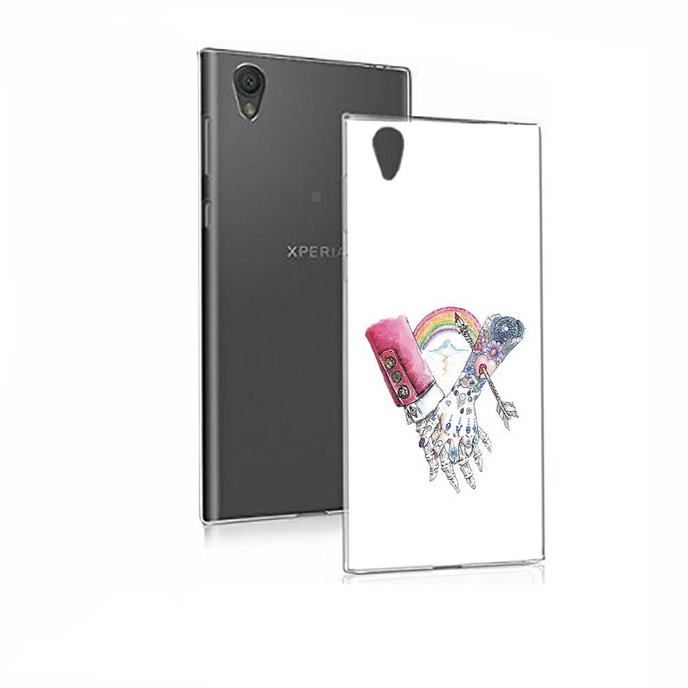 

Чехол MyPads Tocco для Sony Xperia E5 абстракция руки в татуировках (PT50363.248.212), Прозрачный, Tocco