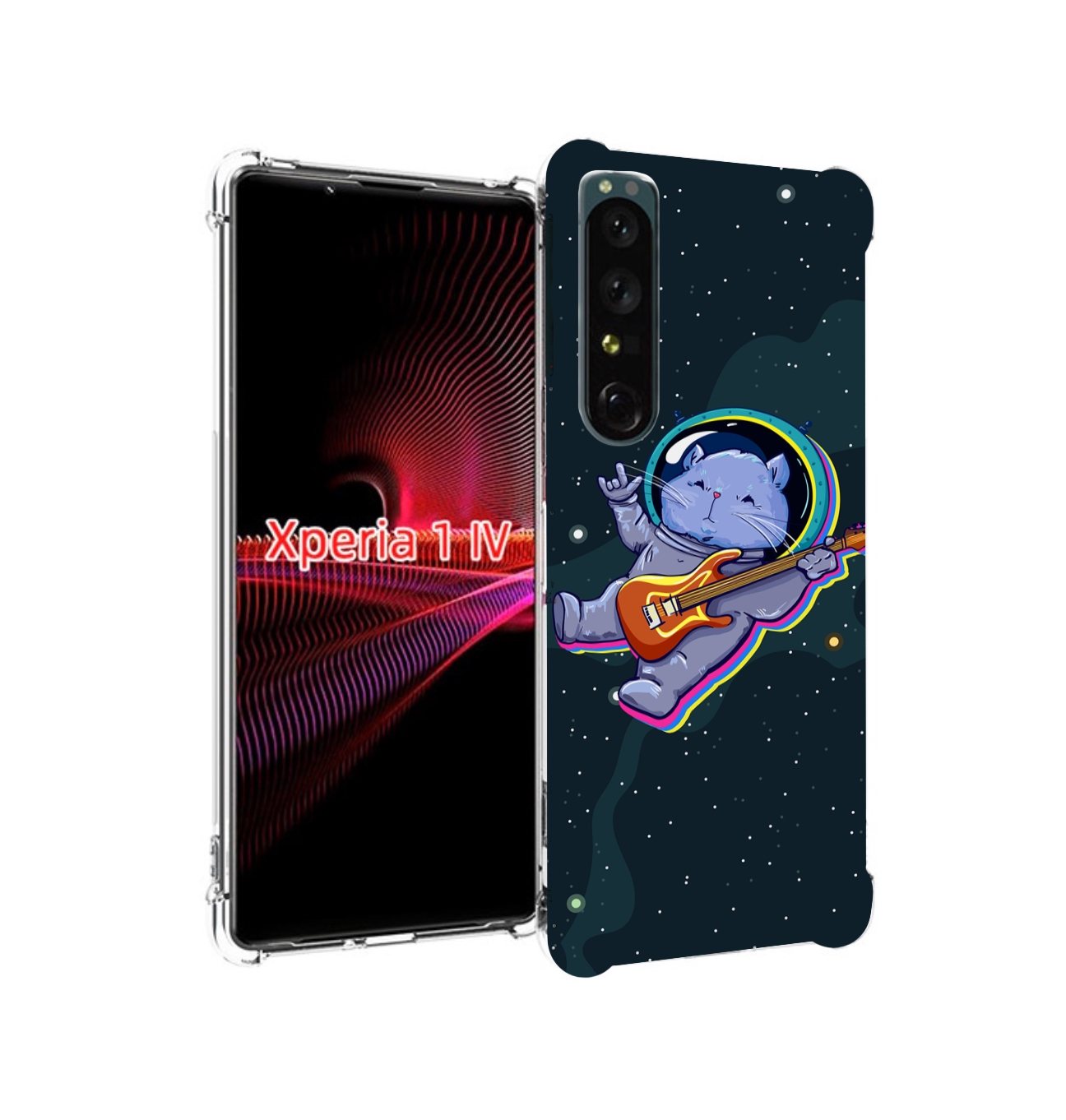 

Чехол накладка MyPads крутой-хомяк-в-космосе для Sony Xperia 1 IV, Прозрачный, Tocco