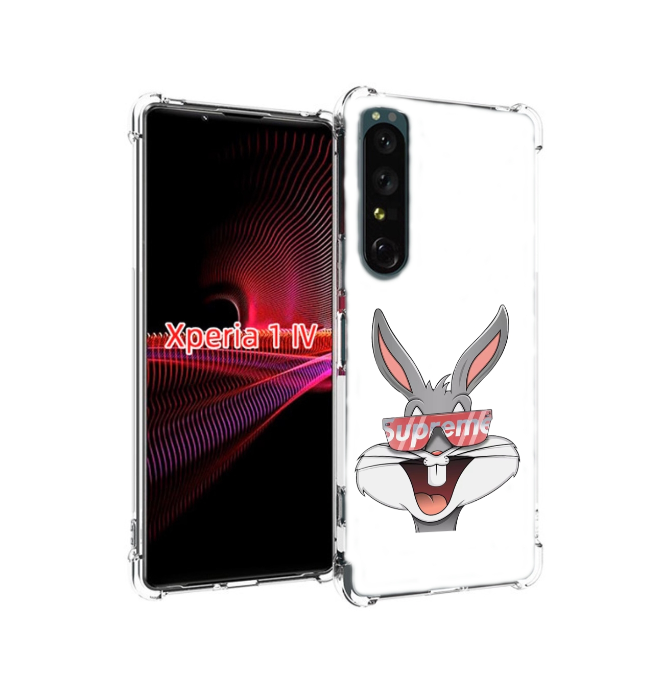 

Чехол накладка MyPads крутой-заяц для Sony Xperia 1 IV, Прозрачный, Tocco
