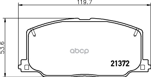 

Тормозные колодки HELLA PAGID/BEHR дисковые 8DB355005771