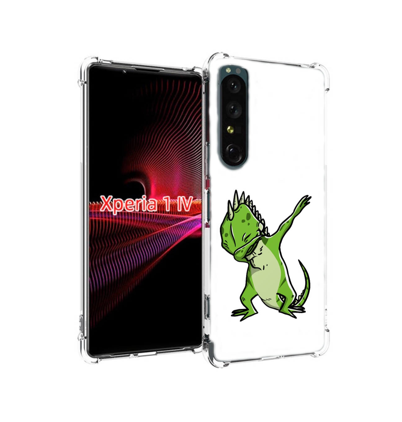 

Чехол накладка MyPads крутая-ящерица для Sony Xperia 1 IV, Прозрачный, Tocco