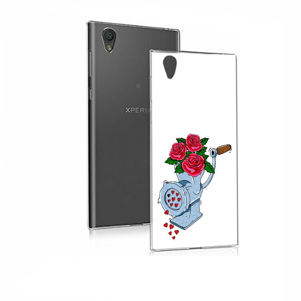

Чехол MyPads Tocco для Sony Xperia E5 Цветочные сердца (PT50363.248.199), Прозрачный, Tocco