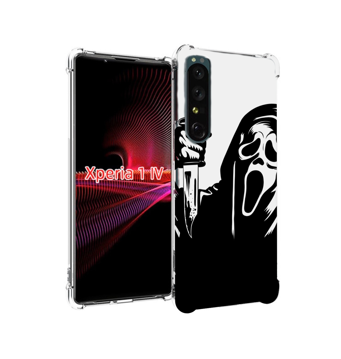 

Чехол накладка MyPads крик-с-ножом для Sony Xperia 1 IV, Прозрачный, Tocco