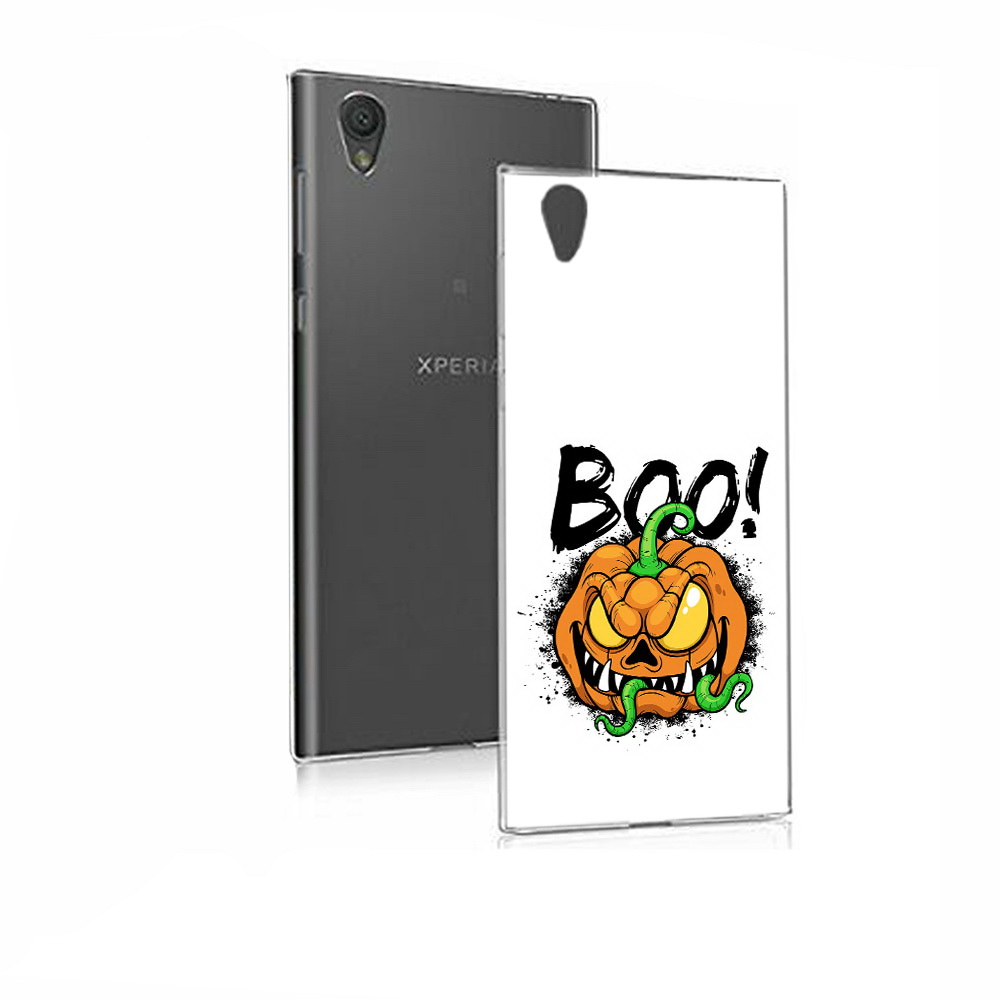 

Чехол MyPads Tocco для Sony Xperia E5 Хэллоуин бу (PT50363.248.193), Прозрачный, Tocco