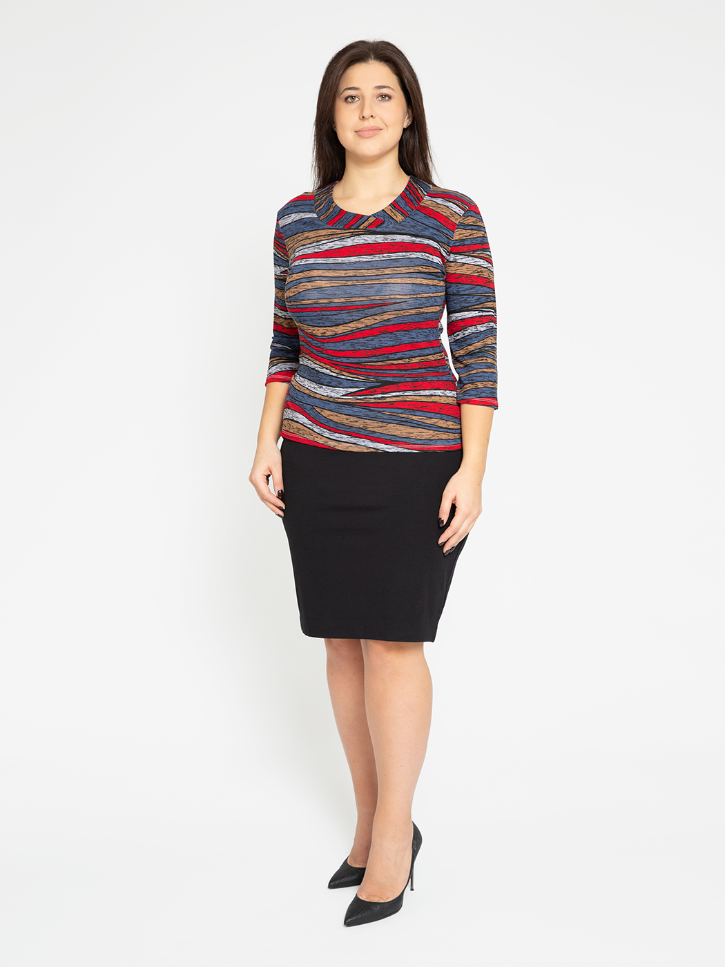 

Лонгслив женский Magic Lady cl1311_c1037 разноцветный 54 RU, cl1311_c1037