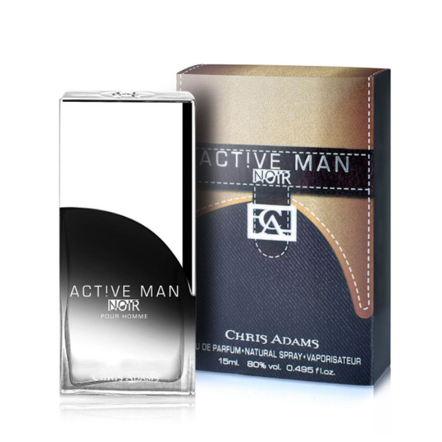 

Парфюмированная вода Chris Adams для мужчин Active Man Noir, 15 мл