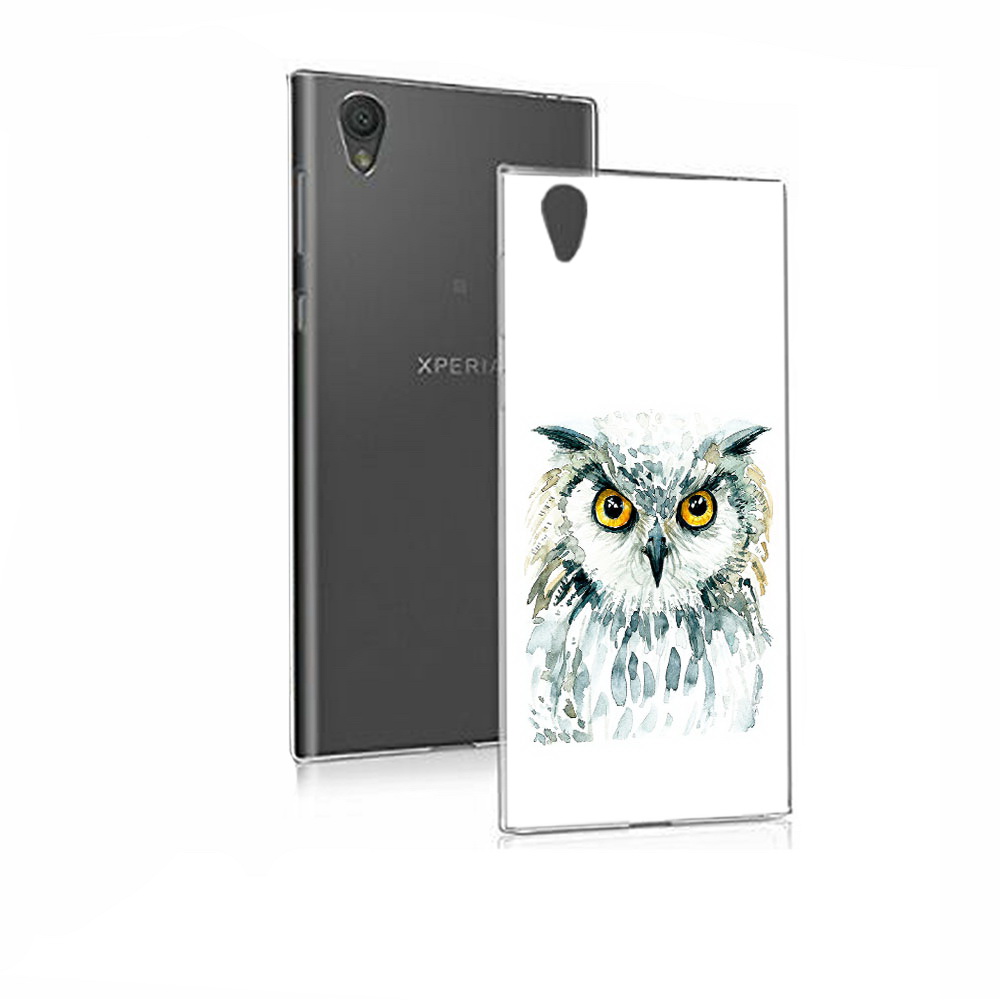 

Чехол MyPads Tocco для Sony Xperia E5 Серьезная сова (PT50363.248.156), Прозрачный, Tocco