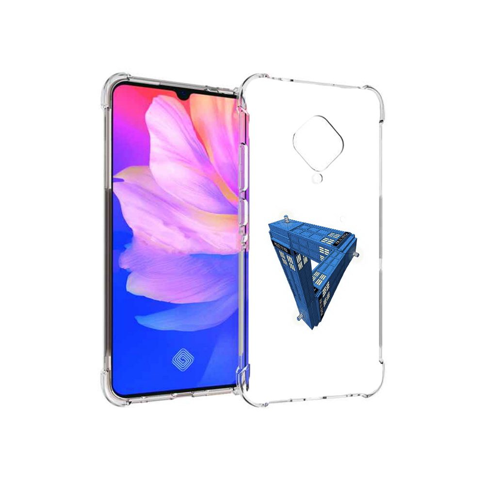 

Чехол MyPads Tocco для Vivo V17 головолока абстракция (PT147343.378.291), Прозрачный, Tocco