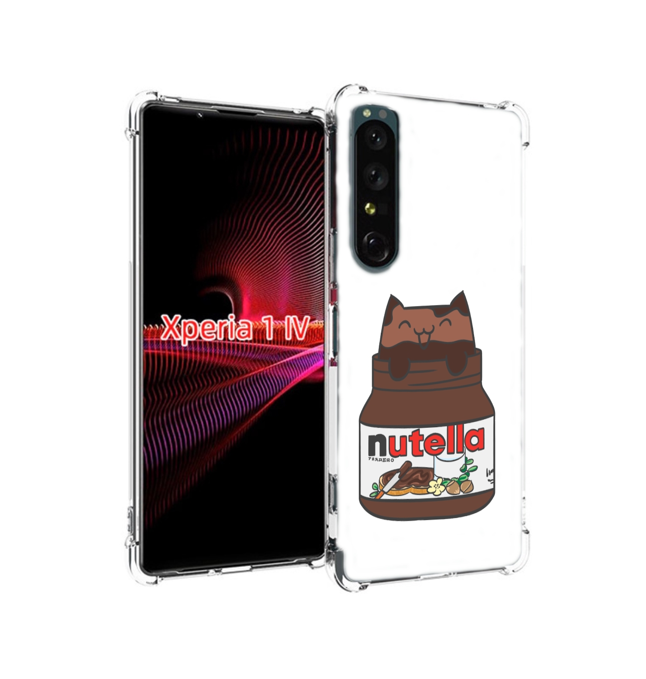 

Чехол накладка MyPads кошечка-в-нутелле для Sony Xperia 1 IV, Прозрачный, Tocco