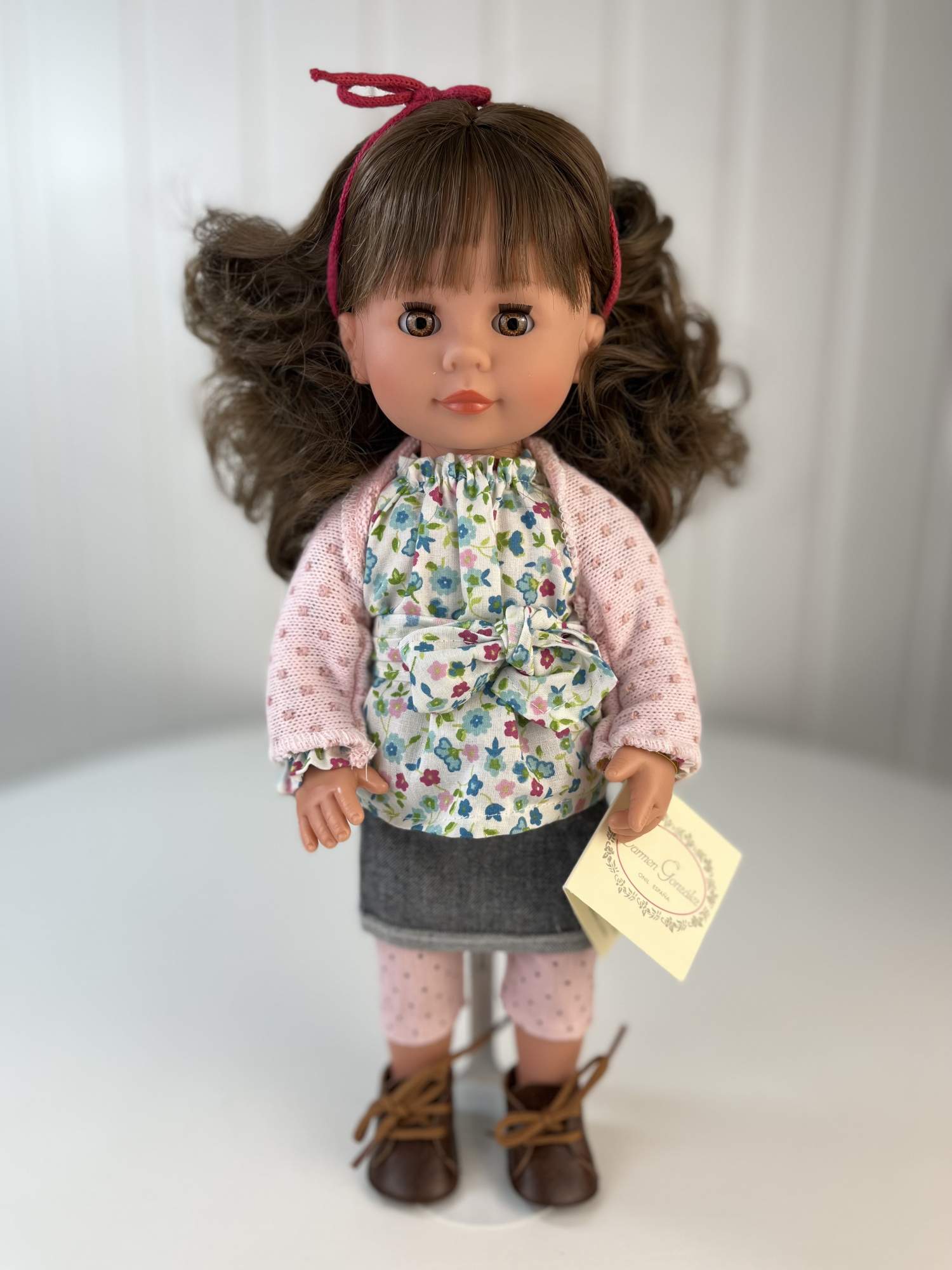 Кукла Carmen Gonzalez Берта, закрываются глаза, 34 см, 22099Б