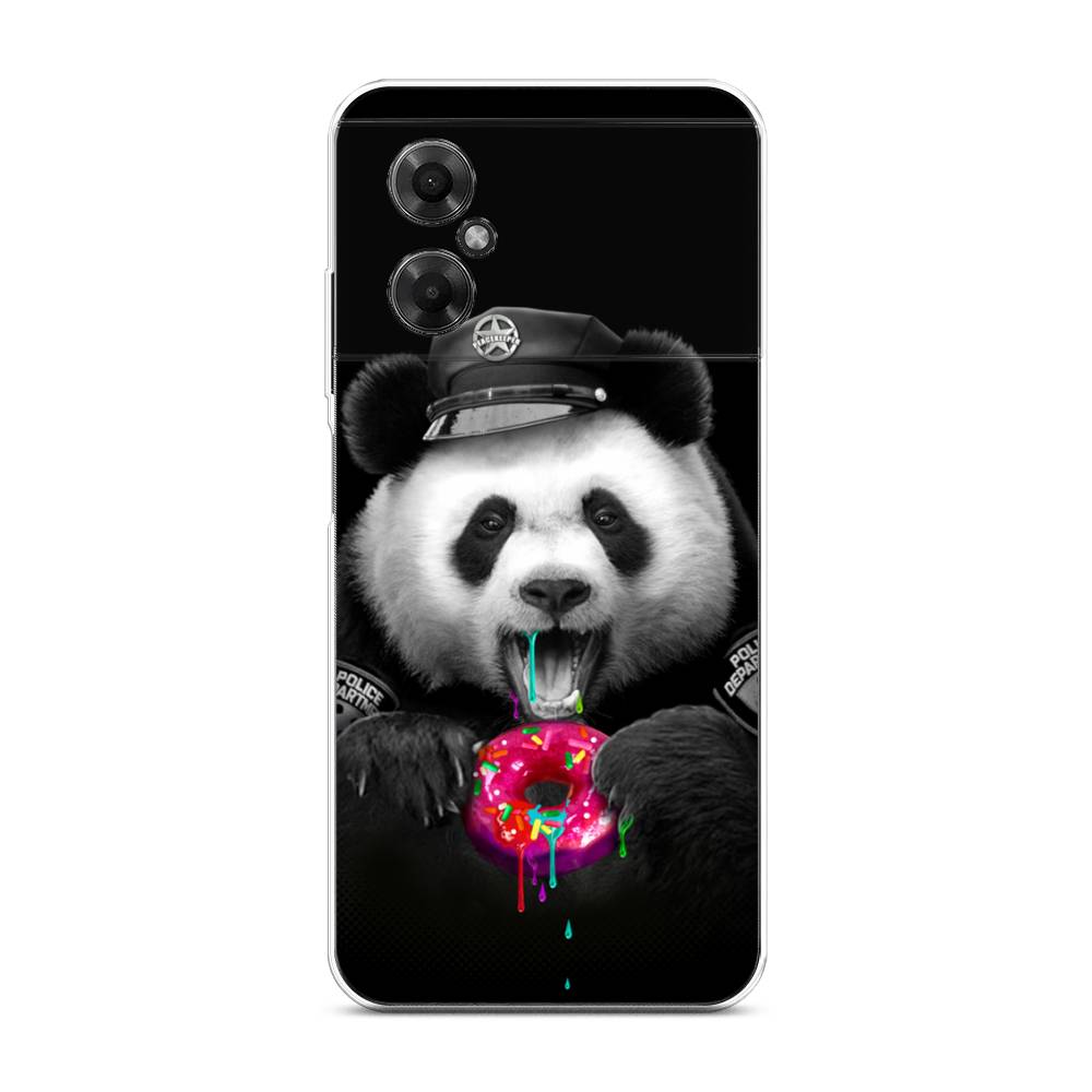 

Чехол Awog на Poco M4 5G / Сяоми Поко M4 5G "Панда police", Черный;белый;розовый, 316550-2