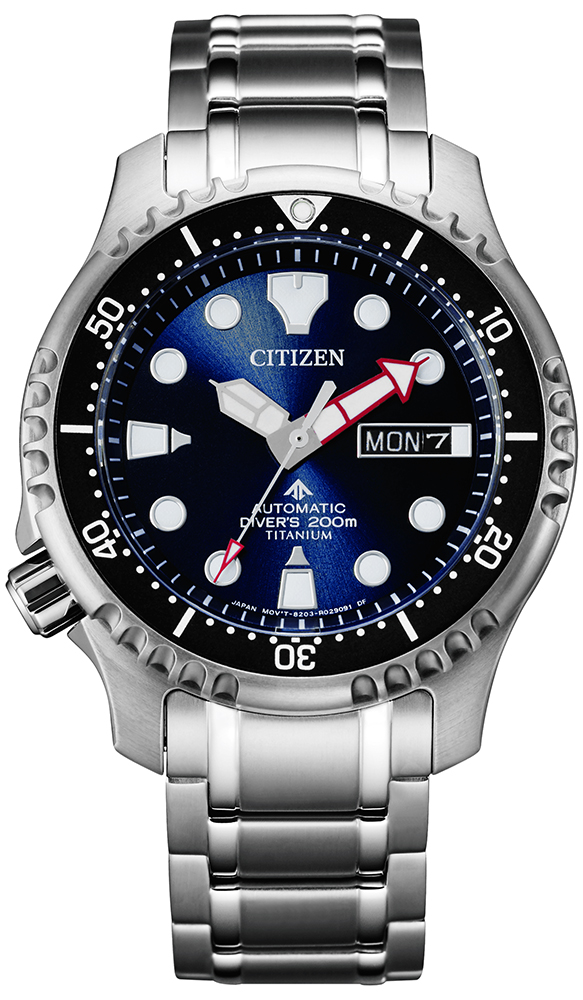 фото Наручные часы мужские citizen ny0100-50me серые