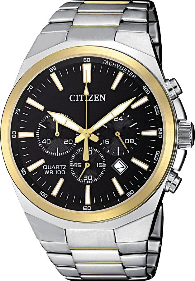 фото Наручные часы мужские citizen an8174-58e серебристые