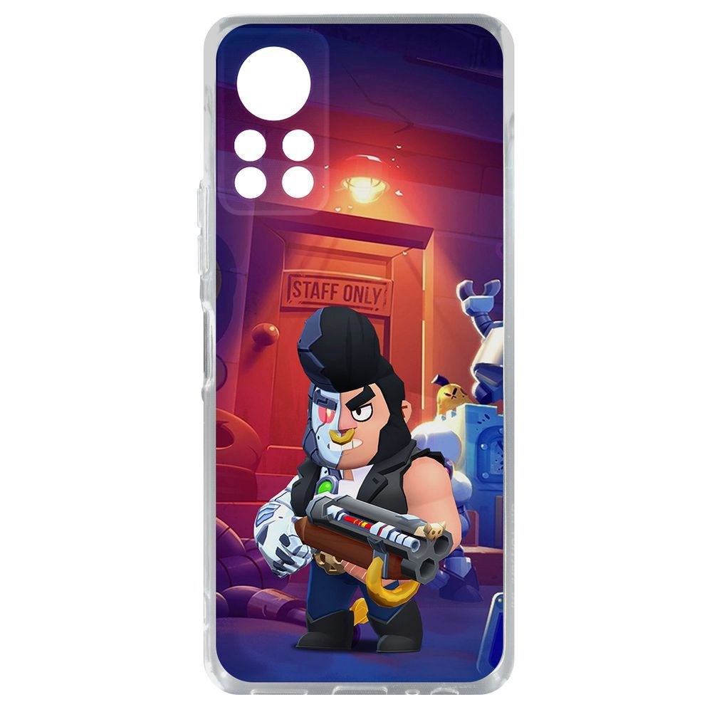 

Чехол-накладка Brawl Stars-Б-800 для Infinix Hot 11S NFC, Прозрачный