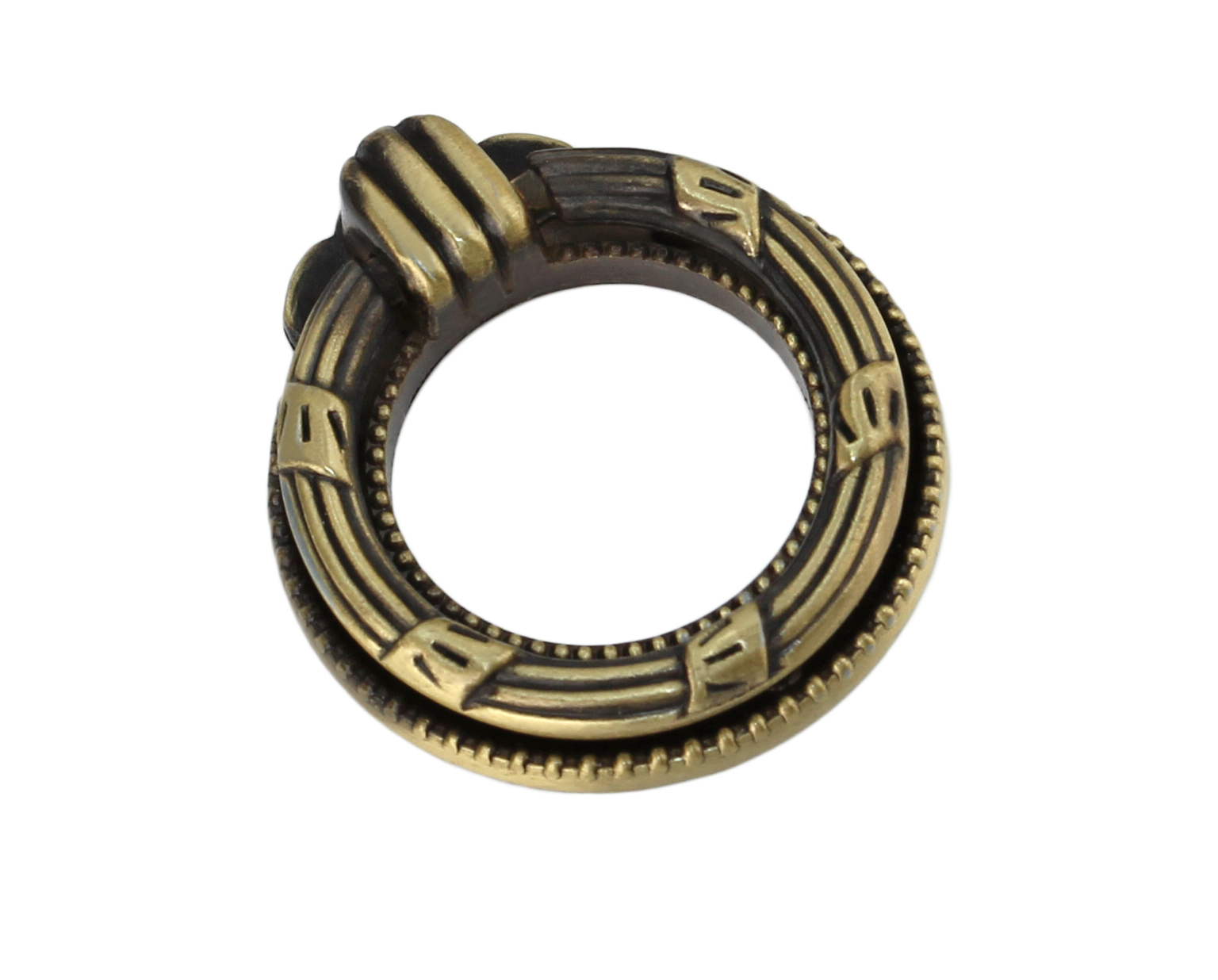 

Ручка-кнопка BOYARD RC043AB 101034 цвет старинная латунь, 1 предмет, Золотистый, RC043AB.3