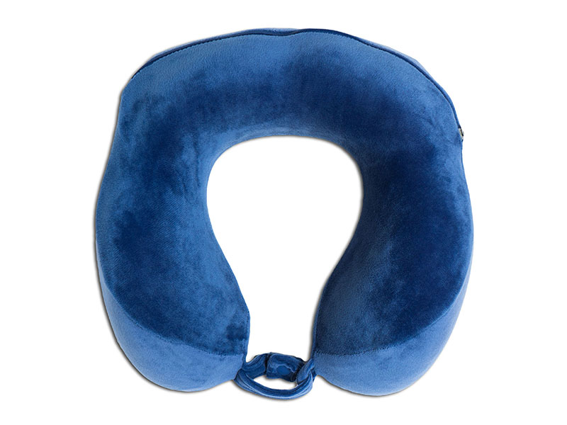 фото Дорожная подушка travel blue hooded tranquility pillow синяя