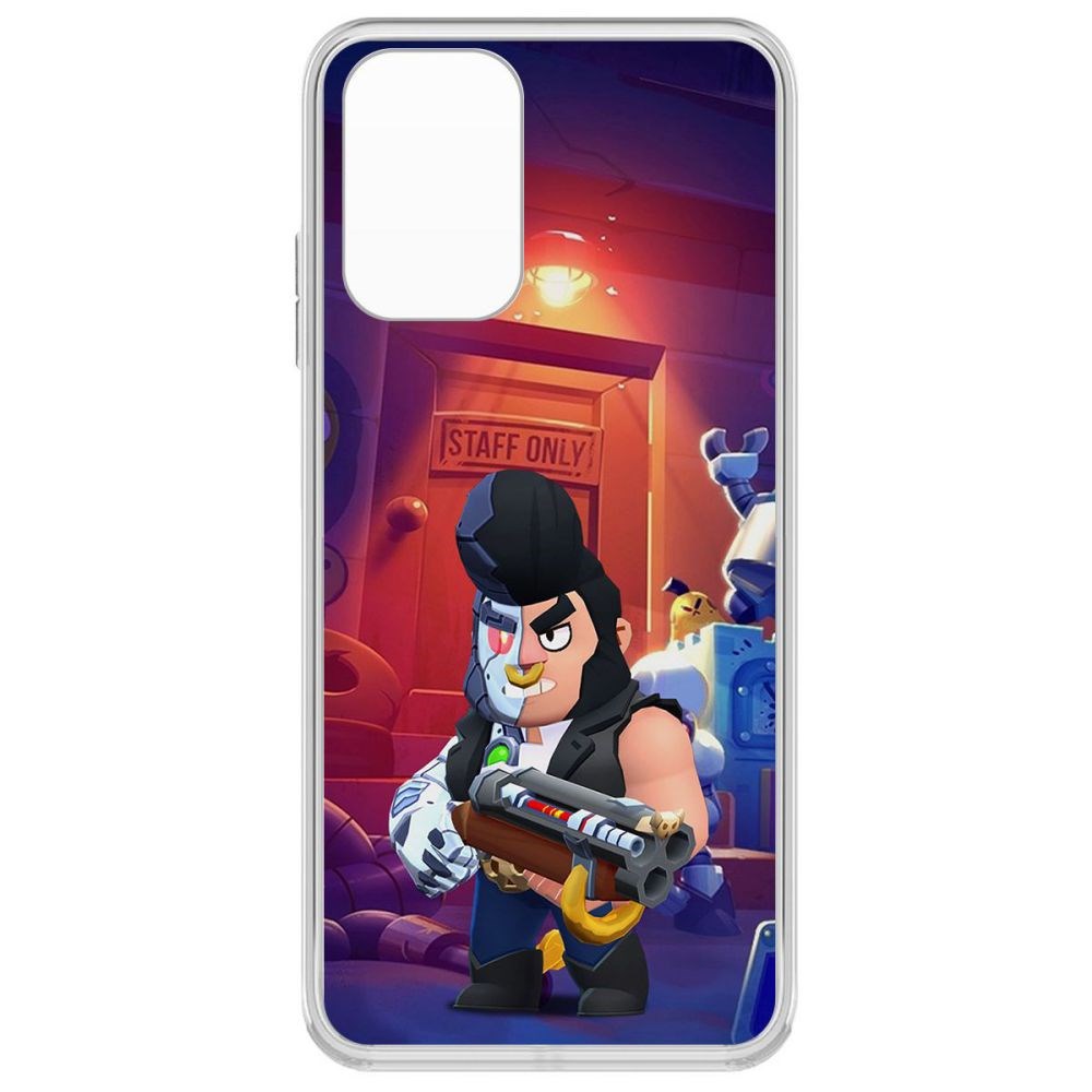 

Чехол-накладка Brawl Stars-Б-800 для Poco M5s, Прозрачный