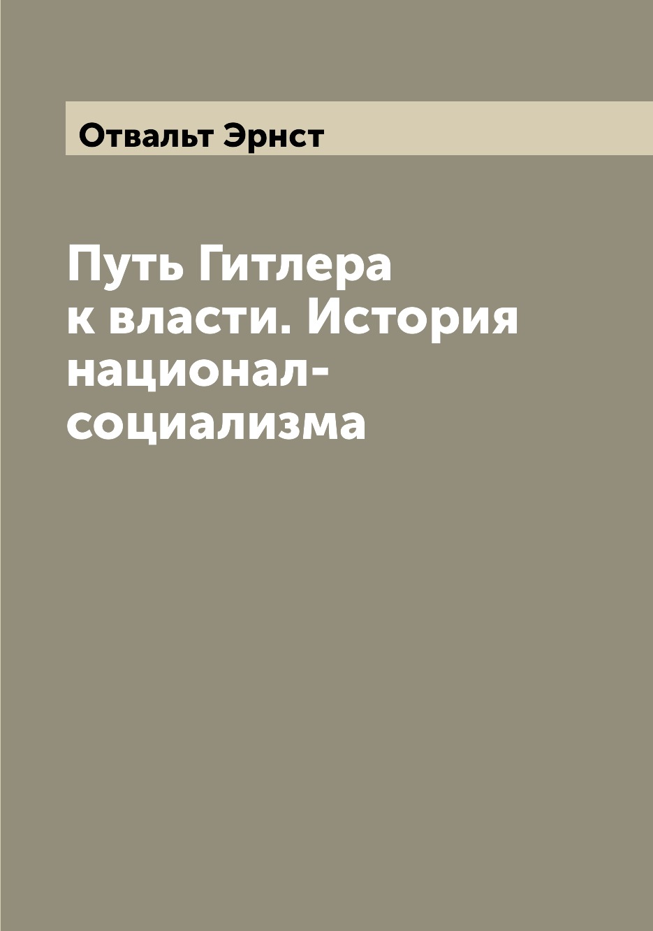 

Книга Путь Гитлера к власти. История национал-социализма
